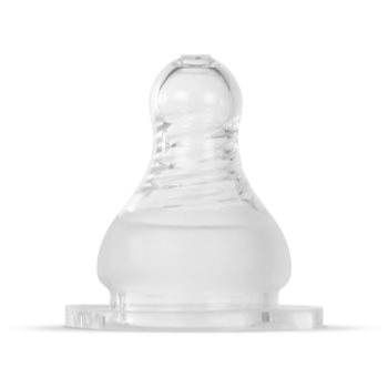 Baboo Liquid Silicone Teat Fast Flow tetină pentru biberon - imagine 2